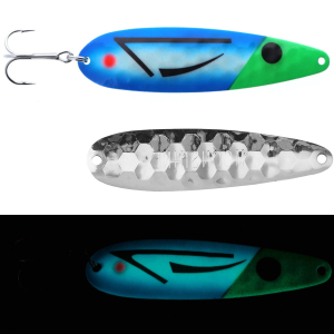 Image of Moonshine Lures Trolling Spoon | Lucky Flounder; 5 in.
