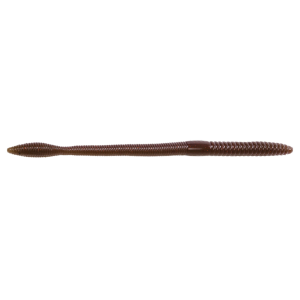 Image of Strike King KVD Perfect Plastics Finesse Worm | Ox Blood; 6 1/2 in.