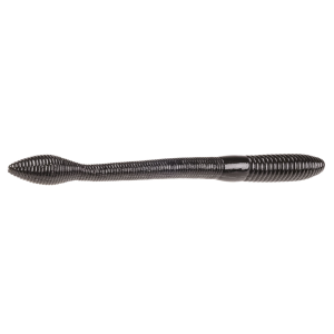 Image of Strike King KVD Perfect Plastics Fat Baby Finesse Worm | Black; 5 in.