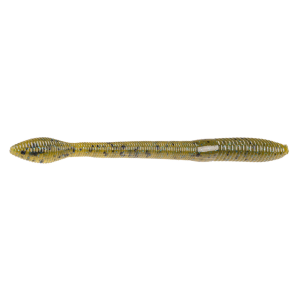 Image of Strike King KVD Perfect Plastics Fat Baby Finesse Worm | Green Pumpkin Sapphire; 5 in.