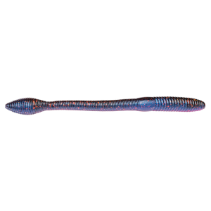 Image of Strike King KVD Perfect Plastics Fat Baby Finesse Worm | Tequila Sunrise Orange Flake; 5 in.