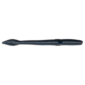 Image of Strike King KVD Perfect Plastics Bull Worm | Black Blue Flake; 8 in.