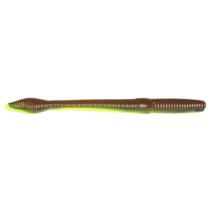 Image of Strike King KVD Perfect Plastics Bull Worm | Bold Bluegill; 8 in.
