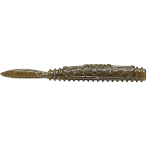 Image of Rapala CrushCity Salted NedRoll Soft Bait | Green Pumpkin Magic; 3 1/4 in.