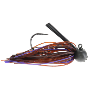 Image of Beast Coast Hand-Tied Tungsten Compound Baby Dozer Football Jig | Stealth PBJ; 7/16 oz.