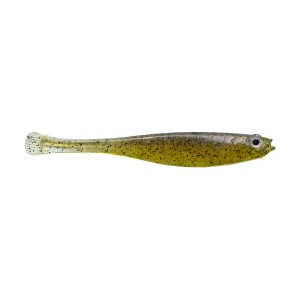 Image of Megabass Haze-ST Softbait | Green Pumpkin; 3.4 in.