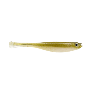 Image of Megabass Haze-ST Softbait | Natural Borealis Shad; 3.4 in.