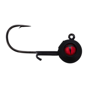 Image of Northland Tungsten Panfish Jig - Size 6 Hook | Black; 1/16 oz.