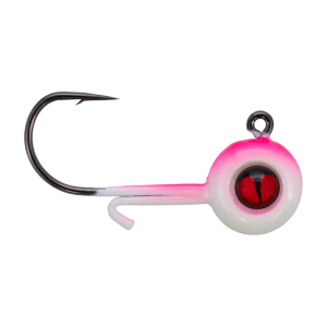 Image of Northland Tungsten Panfish Jig - Size 6 Hook | Super Glo Pinky; 1/16 oz.