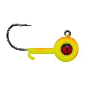 Image of Northland Tungsten Panfish Jig - Size 4 Hook | Super Glo Sunrise; 1/8 oz.