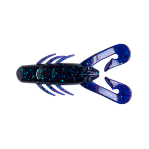 Image of YUM Hammer Craw Soft Bait | Junebug Red Flake; 3 1/2 in.