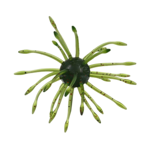 Image of Yamamoto Uni Soft Bait | Watermelon w/ Black/Red Flake