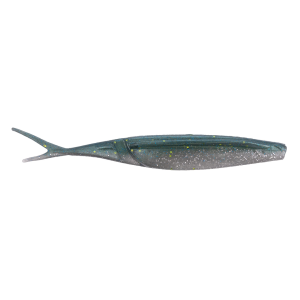 Image of Yamamoto Hinge Minnow Soft Bait | Green Gizzard; 7 in.