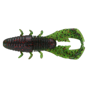 Image of Yamamoto Yamabug Soft Bait | Watermelon w/ Black/Red Flake; 3 3/4 in.