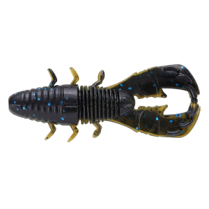 Image of Yamamoto Yamabug Soft Bait | Green Pumpkin/Black Laminate w/ Black And Blue Flake; 3 3/4 in.