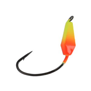 Image of Northland Tungsten Bobber Jig Head | Super-Glo Sunrise; 1/16 oz.