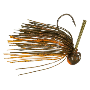 Image of Big Bite Baits LS Football Jig | Green Pumpkin Orange; 1/2 oz.