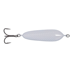 Image of SteelsShad Jigging Spoon | White; 1/2 oz.