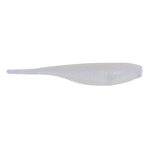 Image of Yamamoto Fat Shad Shape Worm | Stealth Blue Glimmer; 4 in.