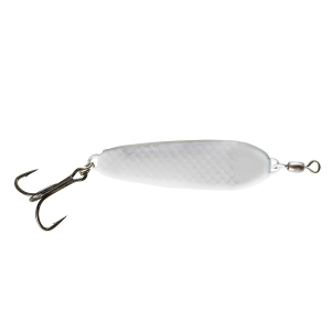 Image of War Eagle Jigging Spoon | White; 1/2 oz.