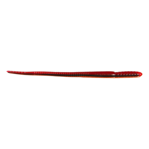 Image of Roboworm Straight Tail Worms | Red Craw; 7 in.