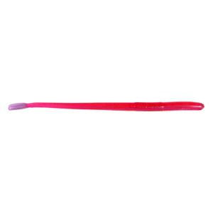 Image of Roboworm Straight Tail Worms | Plum Berry; 4.5 in.