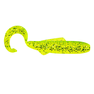 Image of Bobby Garland Swimming Minnow Soft Bait | Chartreuse Silver; 2 in.
