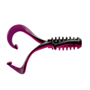 Image of Bobby Garland Pile Diver Soft Bait | Black Hot Pink; 2 1/2 in.