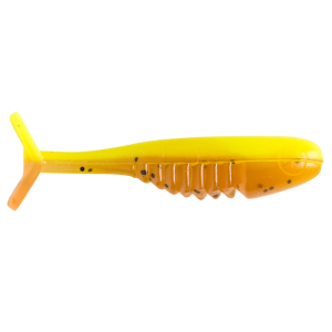 Image of Bobby Garland Itty Bit Slab Hunt'R Soft Bait | Sweet Tea - Lemon; 1 1/4 in.