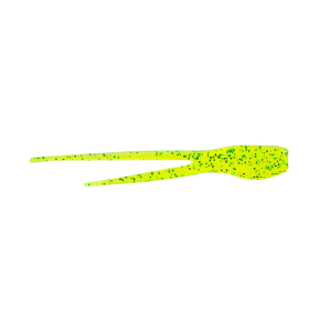Image of Bobby Garland Split Tail Soft Bait | Chartreuse Green; 2 in.