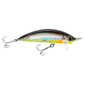 Image of Yo-Zuri 3D Inshore Surface Minnow | Black Silver Chartreuse; 3 1/2 in.