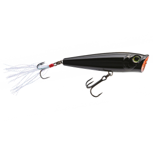 Image of Yo-Zuri 3DR-X Popper Topwater Bait | Black; 2 5/8 in.