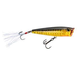 Image of Yo-Zuri 3DR-X Popper Topwater Bait | Prism Gold Black; 2 5/8 in.