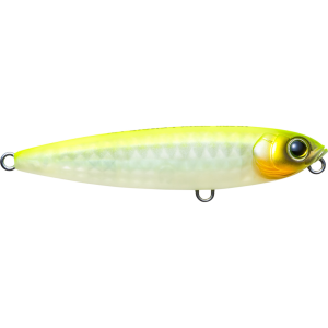 Image of Yo-Zuri 3DR-X Pencil Topwater Lure | Matte Ghost Pearl Chart Back; 3 in.