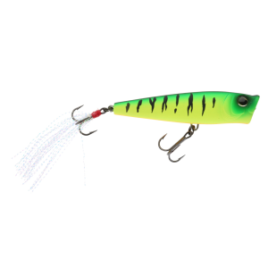 Image of Yo-Zuri 3DR-X Popper Topwater Bait | Matte Fire Tiger; 2 5/8 in.