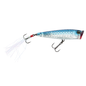 Image of Yo-Zuri 3DR-X Popper Topwater Bait | Clear Pro Blue; 2 5/8 in.