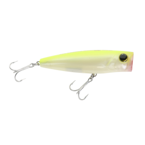 Image of Yo-Zuri 3D Inshore Popper | Pearl Chartreuse; 4 3/4 in.