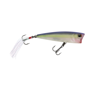 Image of Yo-Zuri 3DB Popper Topwater Bait | Matte Ghost Sexy Shad; 3 in.