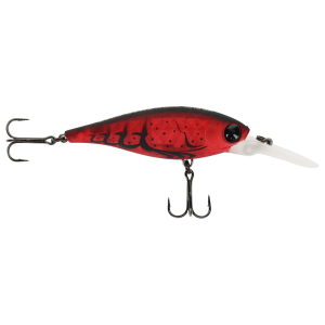 Image of Yo-Zuri 3DR-X Shad | Matte Translucent Red Crawfish; 2 3/8 in.