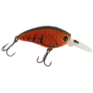 Image of Yo-Zuri 3DR-X Crank MR | Matte Translucent Brown Crawfish; 2 in.