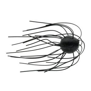 Image of Geecrack Finesse Cue Bomb Soft Bait | Black; 1 in.