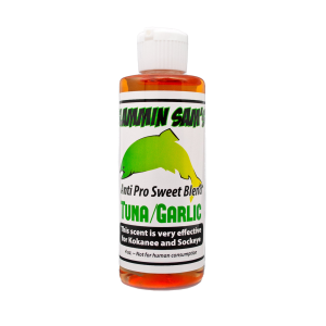 Image of Northwest Bait and Scent Slammin Sams Anti Pro Scent | Tuna/Garlic; Oil