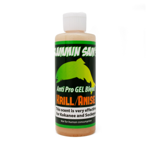 Image of Northwest Bait and Scent Slammin Sams Anti Pro Scent | Krill/Anise; Gel