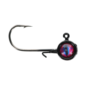 Image of Tophat Jig Heads | Black; 1/8 oz.