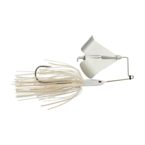 Image of Berkley Skirted Riveter Buzzbait | White - Silver; 1/4 oz.