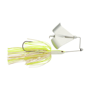Image of Berkley Skirted Riveter Buzzbait | White Chartreuse; 3/8 oz.