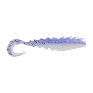 Image of Berkley Gulp! Saltwater Nemesis Prawn Curl Tail | Violet Haze Fleck; 5 in.