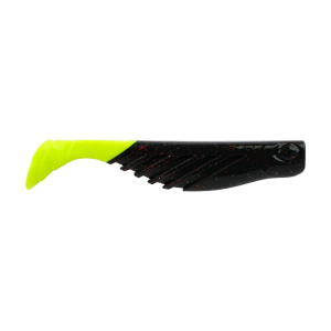 Image of Berkley Gulp! Saltwater Ripple Mullet | Morning Glory - Chartreuse; 3 in.