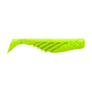 Image of Berkley Gulp! Saltwater Ripple Mullet | Chartreuse Pepper; 4 in.