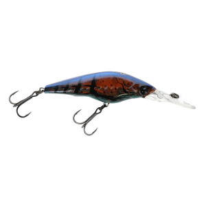 Image of Yo-Zuri Pro Shad Hard Bait | Translucent Brown Crawfish; 3 in.